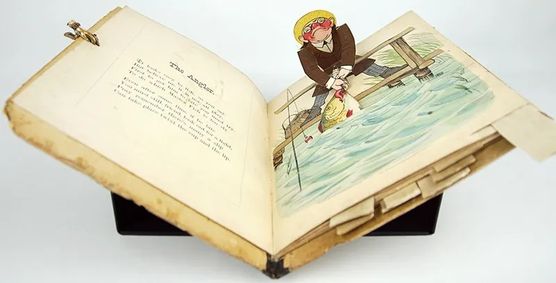 Always Jolly. A Movable Toybook by Lothar Meggendorfer. Illustrated spread