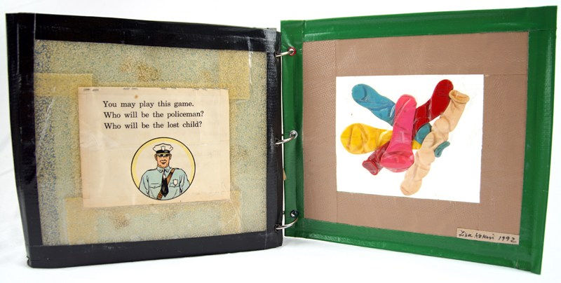 Duck and Cover. Illustrated spread