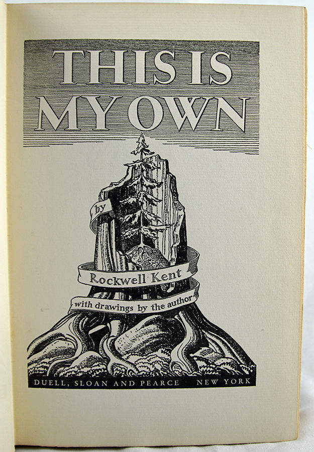 This Is My Own. Title page