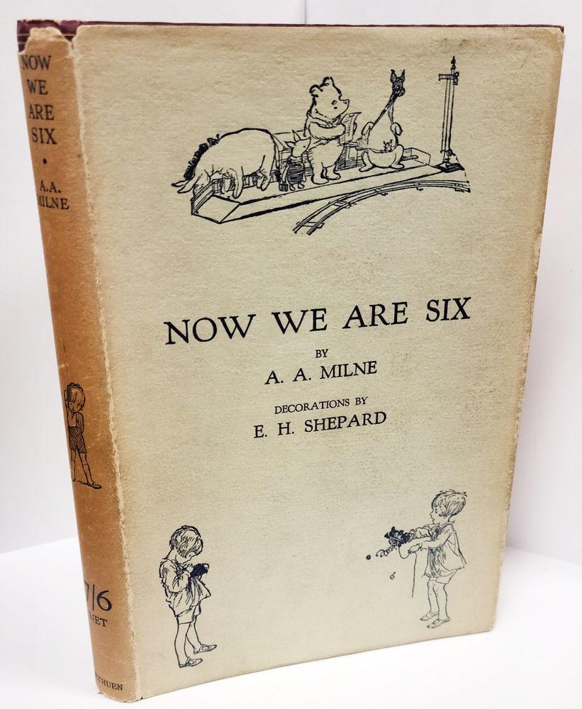 Now We Are Six. Dust jacket front