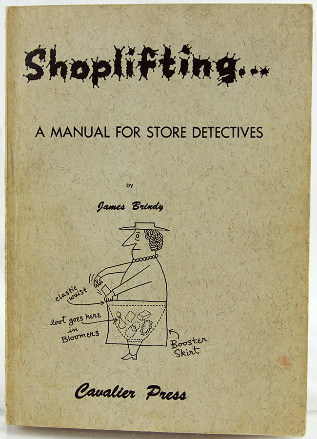 Shoplifting...A Manual for Store Detectives. Front cover