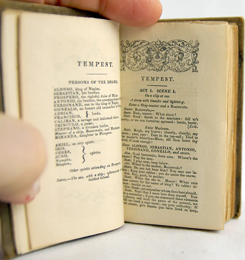 The Plays of Shakespeare. Text page