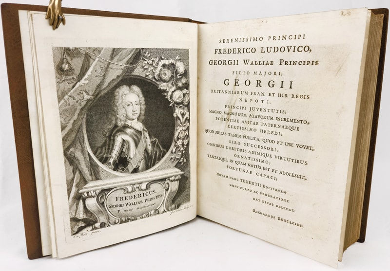 Publii Terentii Afri, Comoediae; Phaedri, Fabulae Aesopiae; Publii Syri, Sententiae. Dedication