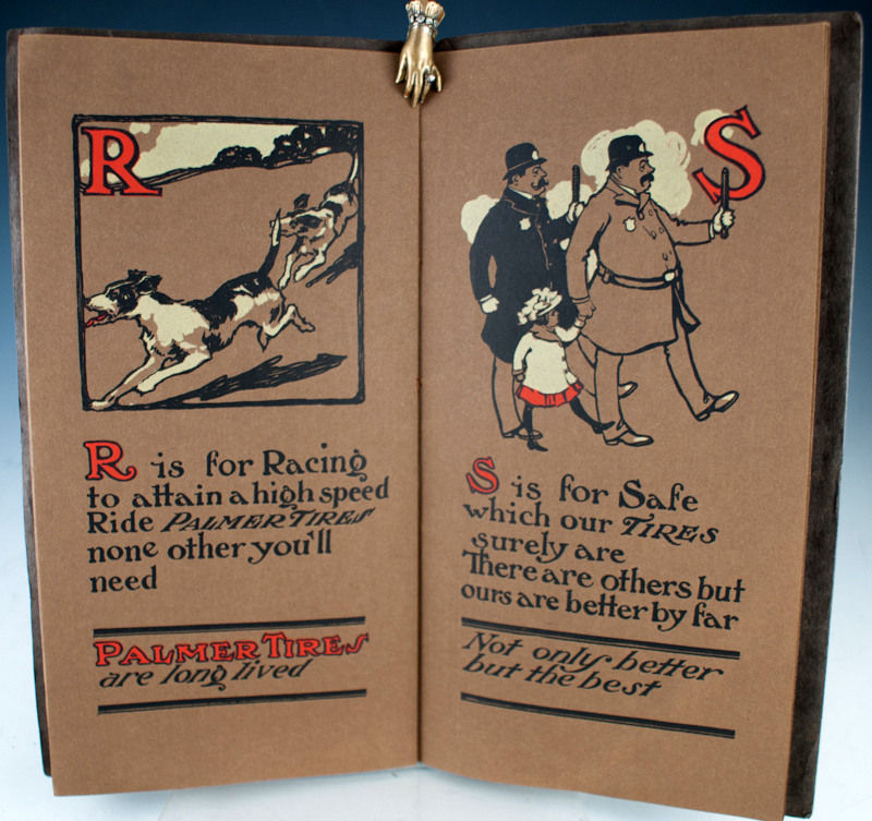 Ye Primer: A Rhyme Book on Ye Letter of Ye Alphabet, Containing Also Certain Short Truths. Interior page, letters R and S.