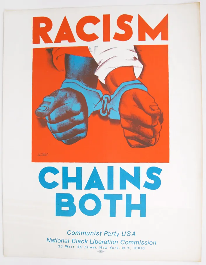 Hugo Gellert, Racism Chains Both, (c. 1965)