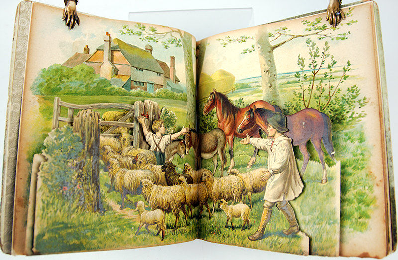 To Picture Land. Pop-up spread