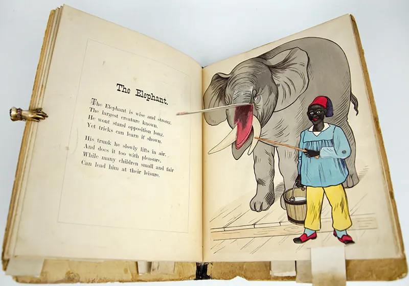 Always Jolly. A Movable Toybook by Lothar Meggendorfer. Illustrated spread