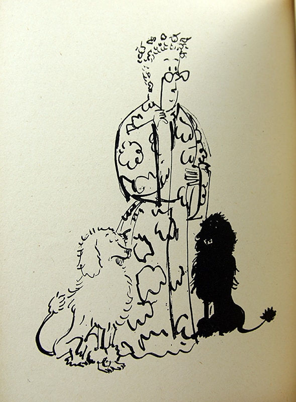 Um Fidalgo de Pernas Curtas by Ilse Losa, illustrated by Júlio Resende. Interior page, illustration.