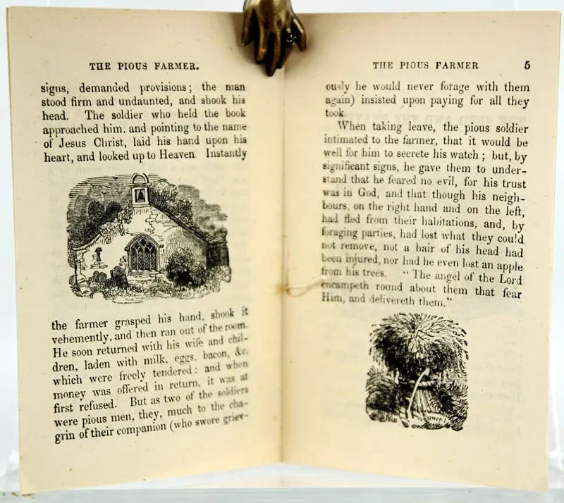 The Pious Farmer. Interior page.