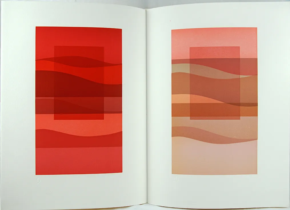 Color for the Letterpress. Illustrated spread