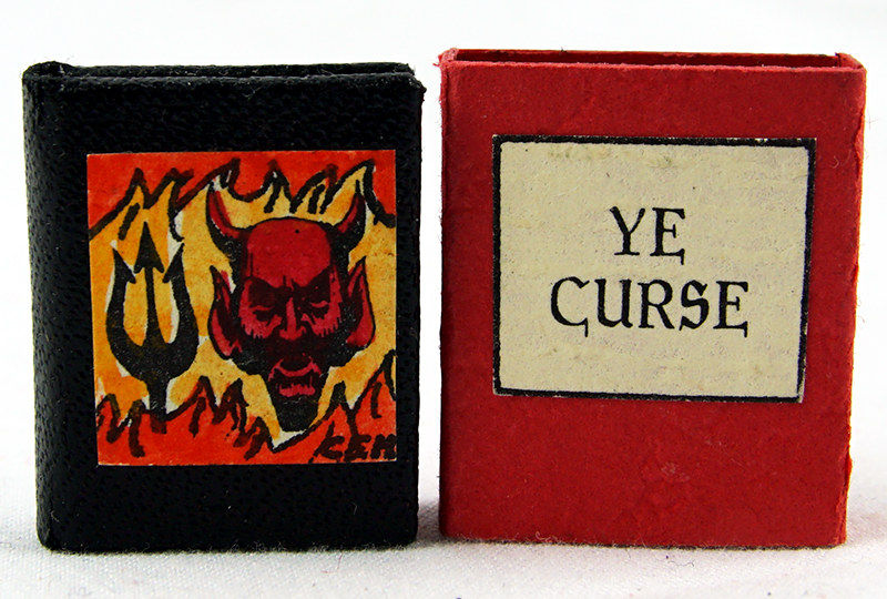 Ye Olde Librarian's Curse. Front cover and sleeve