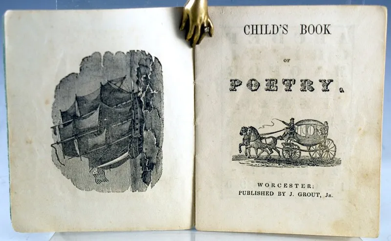Child's Book of Poetry, with Engravings. Title page.