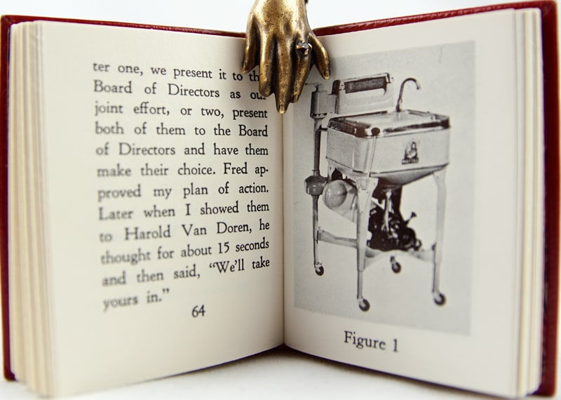 The Model E. Illustrated text spread