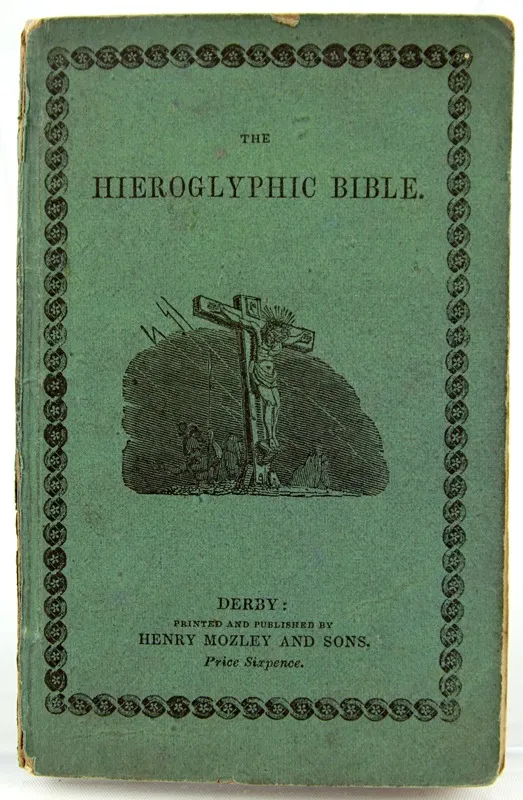 The Hieroglyphic Bible. Front cover.