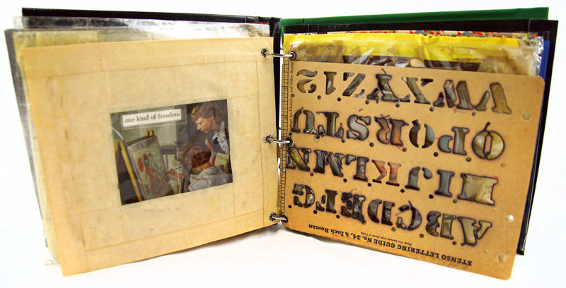 Duck and Cover. Illustrated spread