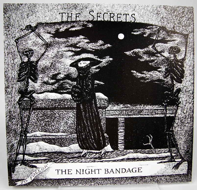 Proof of The Other Statue by Edward Gorey. Back cover