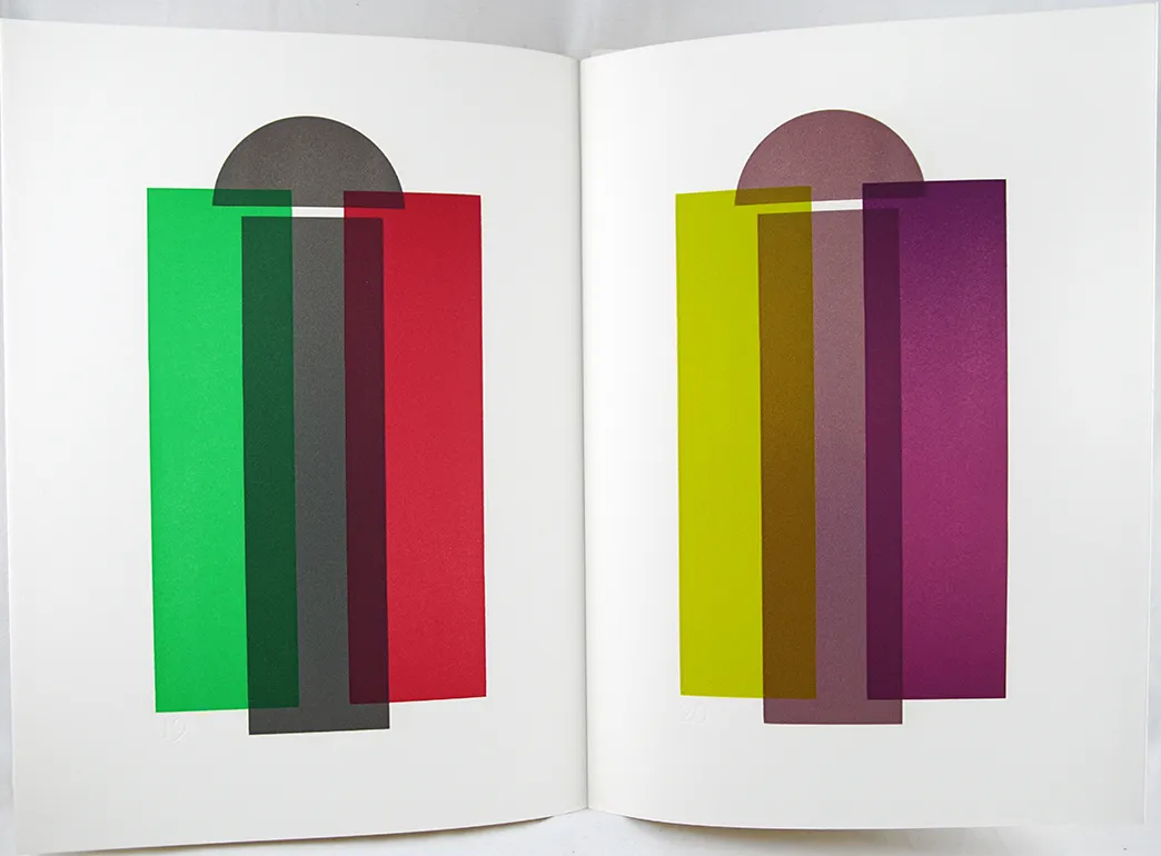 Color for the Letterpress. Illustrated spread