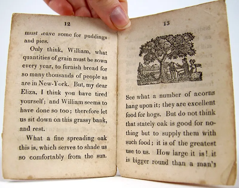 William and Eliza, or, The Visit. Interior page.