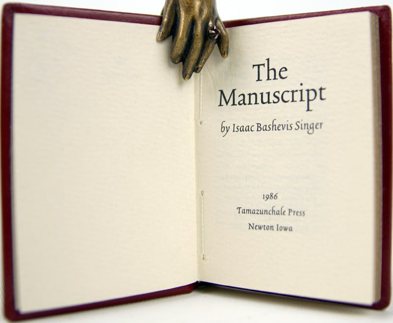 The Manuscript. Title page