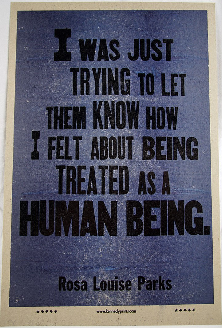 Rosa Parks; Amos Paul Kennedy, Jr., I was just trying to let them know how I felt..., (2005-2018)