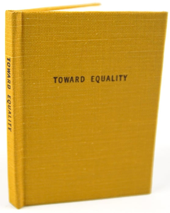 Toward Equality in Our Schools Mendez vs. Westminster: A Catholic Jurist Champions Integration. Front cover board and spine.