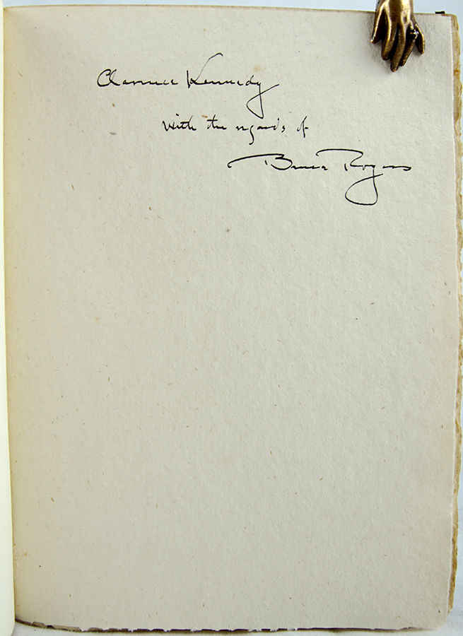 Little Journeys to the Homes of Eminent Artists: Corot. Gift inscription