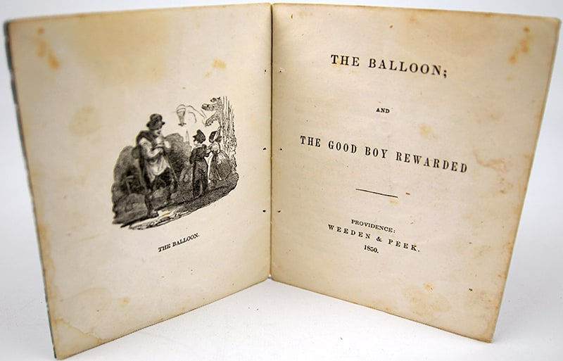 The Balloon; and The Good Boy Rewarded. Title page