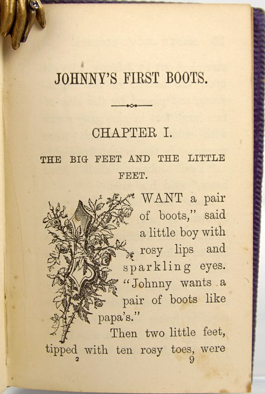 Johnny's First Boots by June Isle. Interior page.