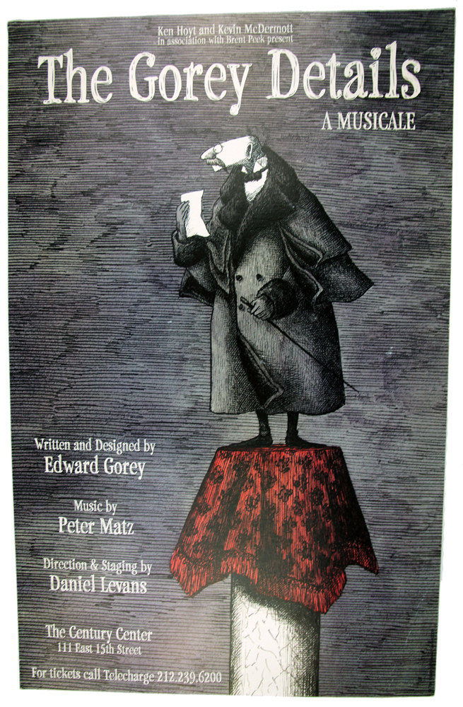 Edward Gorey, The Gorey Details: A Musicale, (2000)