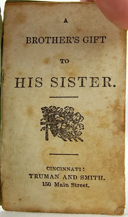 A Brother's Gift to His Sister. Title page