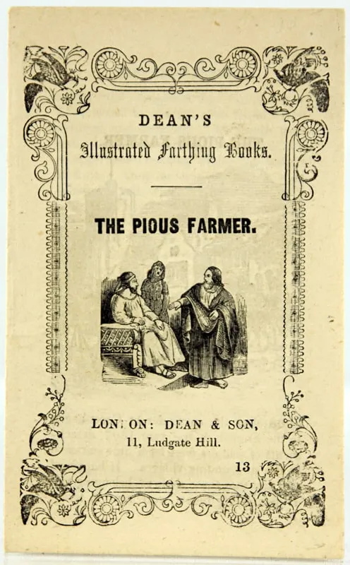 The Pious Farmer. Front cover.
