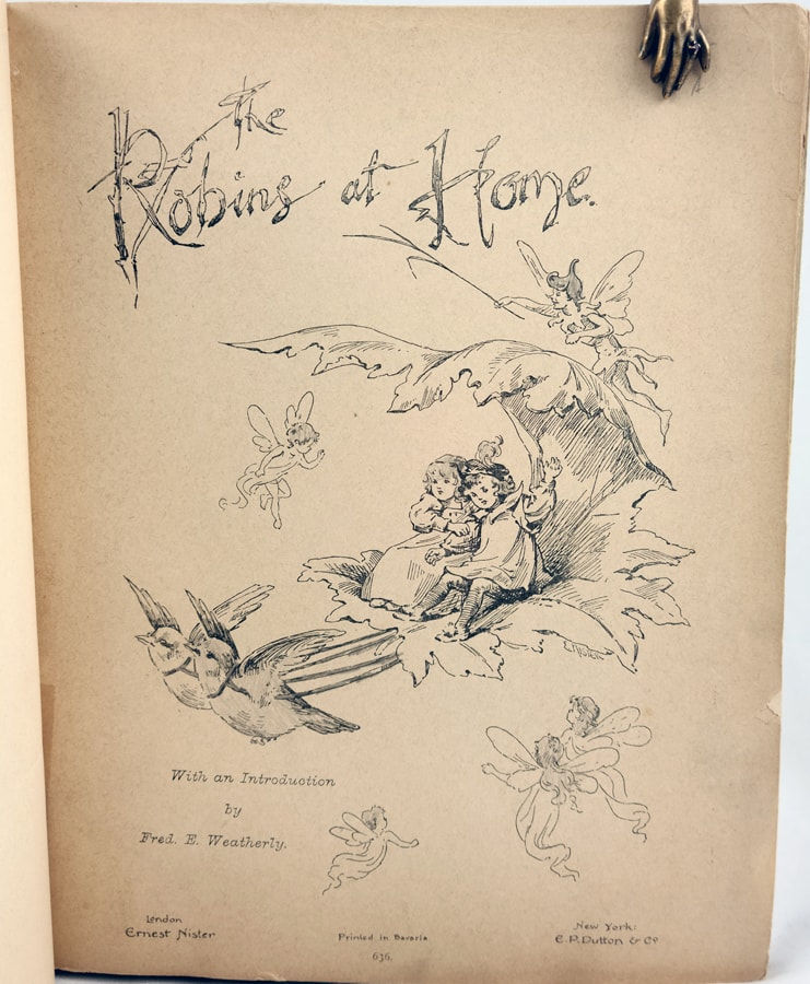 The Robins at Home. Title page