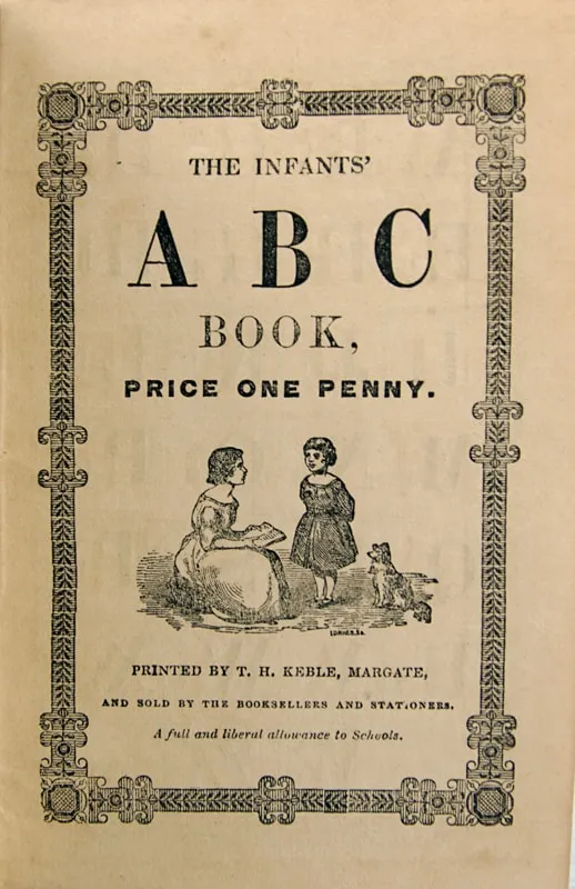 The Infant's ABC Book. Title page.