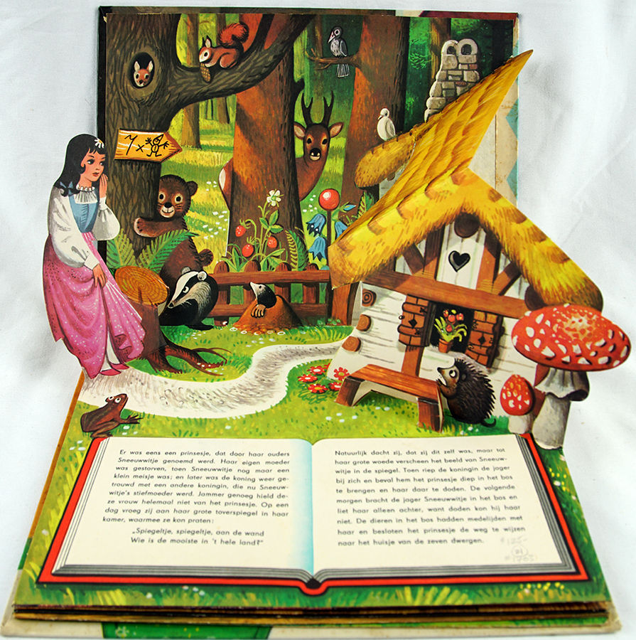 Sneeuwwitje. Pop-up spread