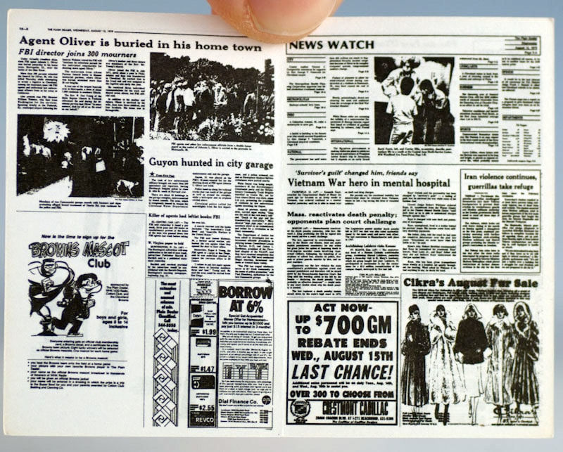 The Plain Dealer. Interior page.