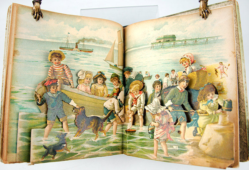 To Picture Land. Pop-up spread