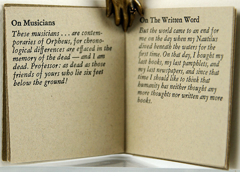 The Philosophy of Captain Nemo. Text spread