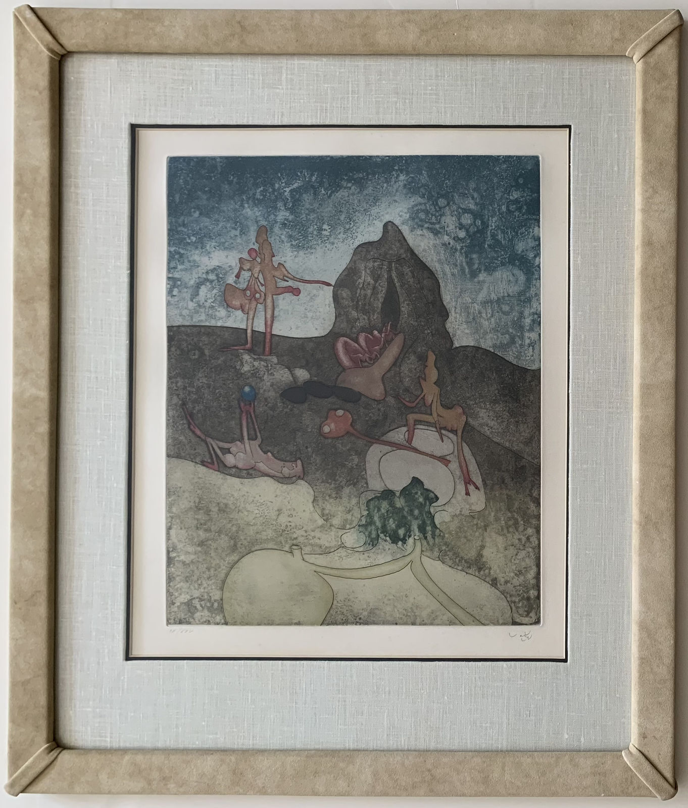 Roberto Matta, Untitled (from "Cosi fan tutte" portfolio), 1970