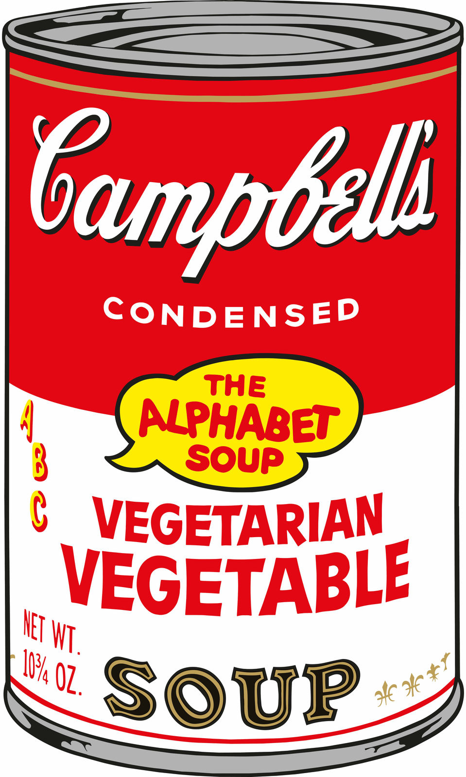 Sunday B. Morning, Soup Can (Vegetarian Vegetable), 2015