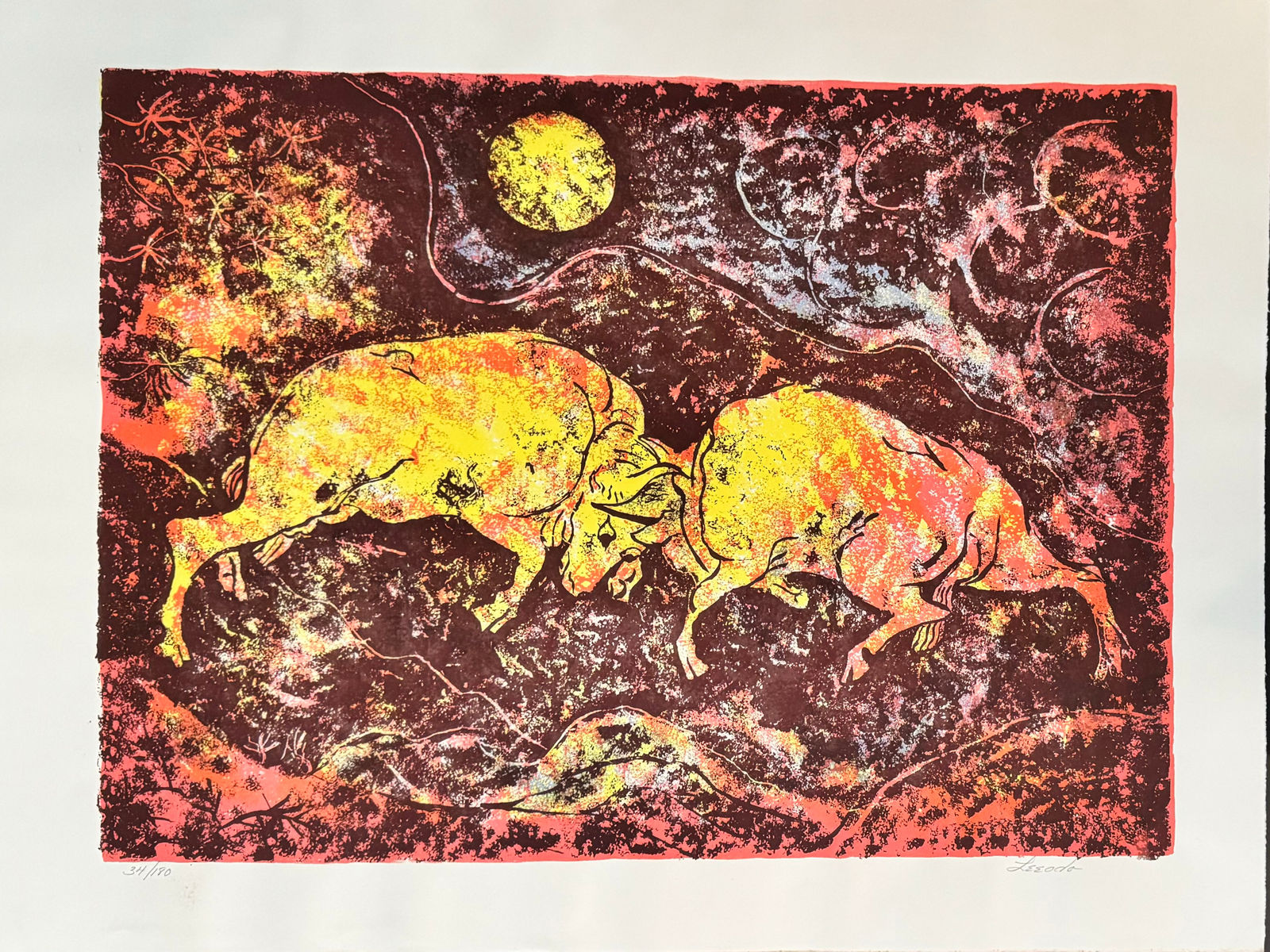 Leeodo, Charging Bull, 1970