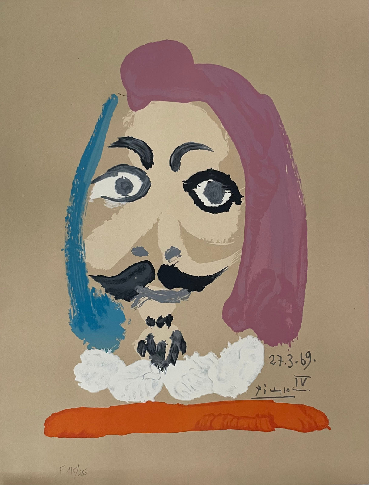 After Pablo Picasso, Picasso Imaginaires 27.3.69, 1969