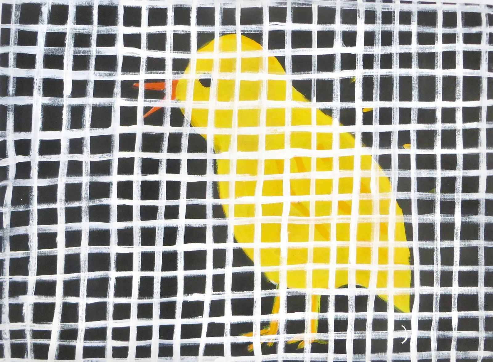 Gabrielle Graessle, n.t., 2021, acrylic on canvas