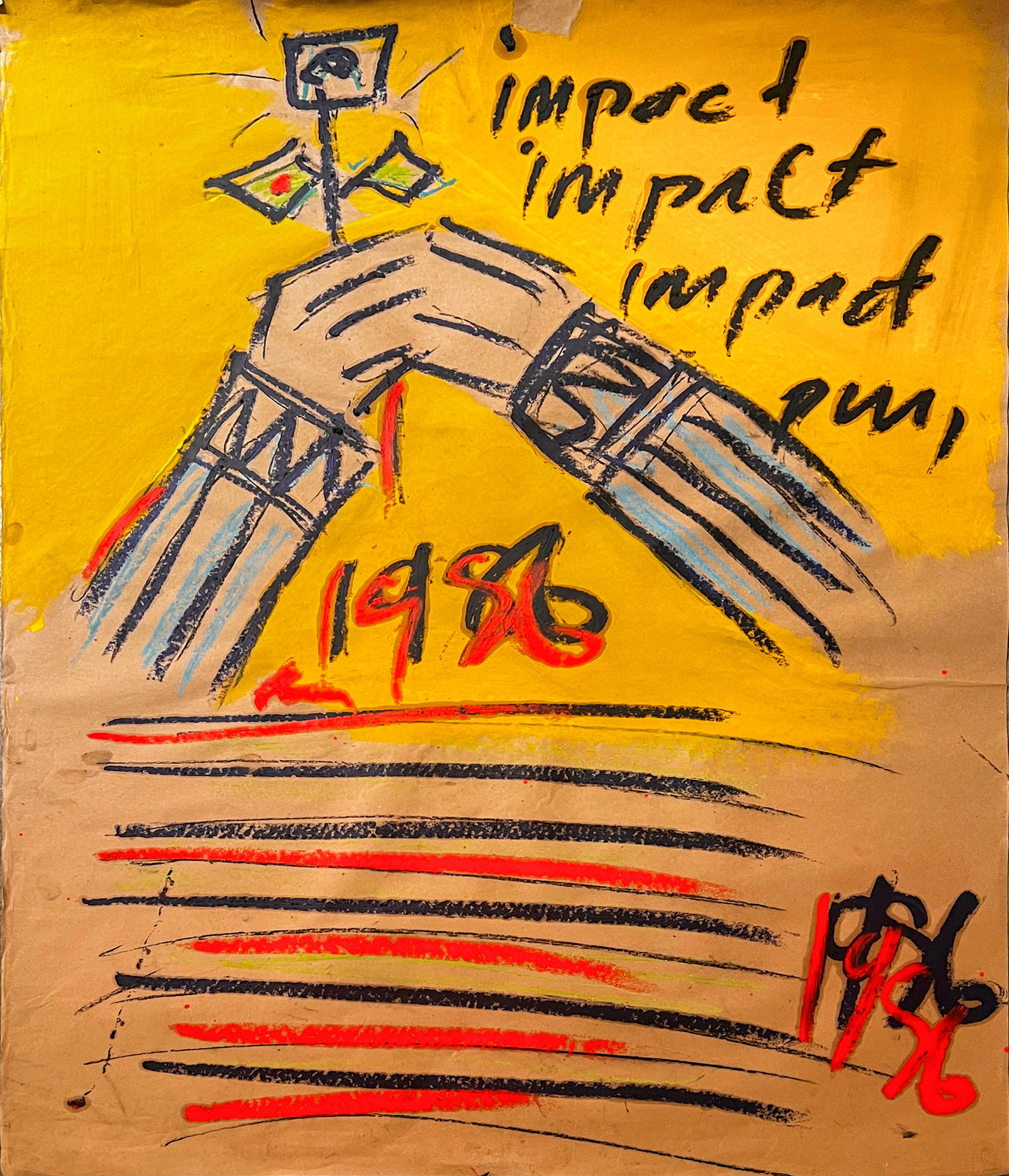 Móyòsóré Martins, Ghana Works on Paper X, 2024