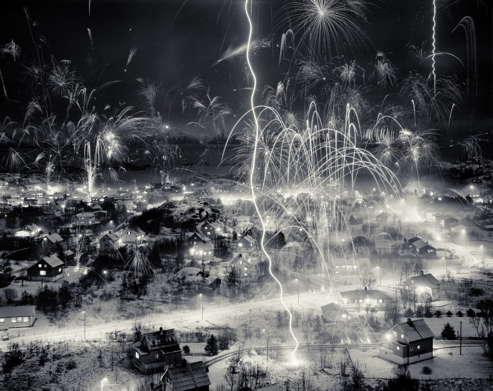 Joakim Eskildsen, From the series Nordic Signs, Fireworks, 1991