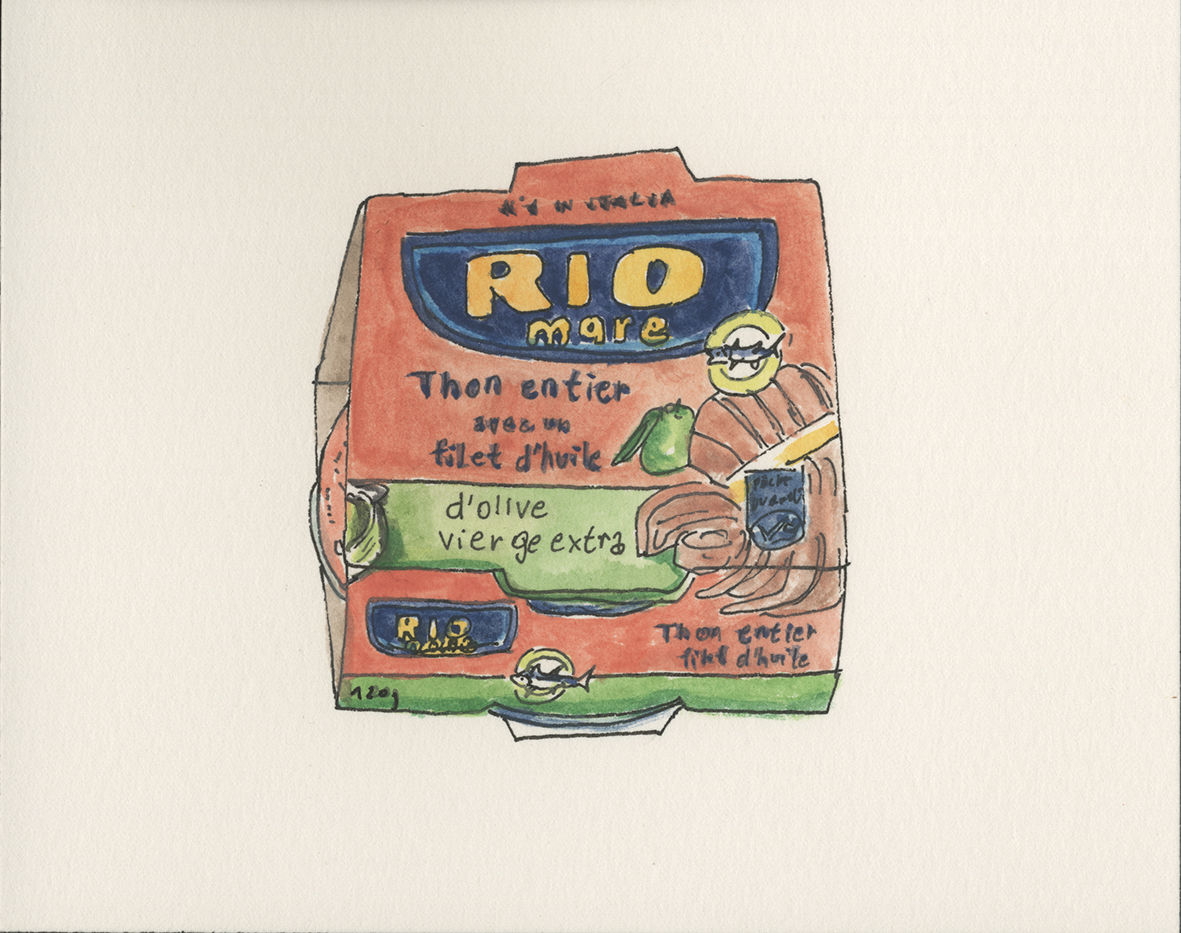 Christelle Tea, Thon entier Riomare, 1.IX.2025, 2025