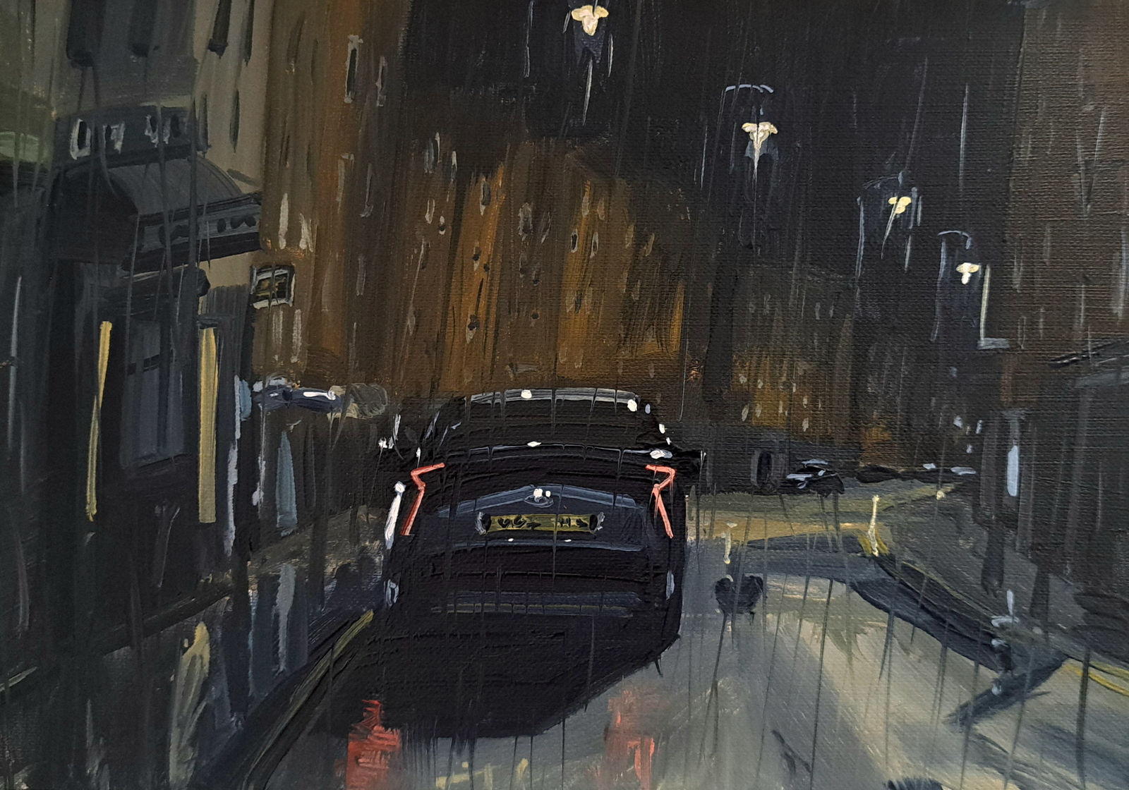 Ciara Roche, Car in the Rain , 2026