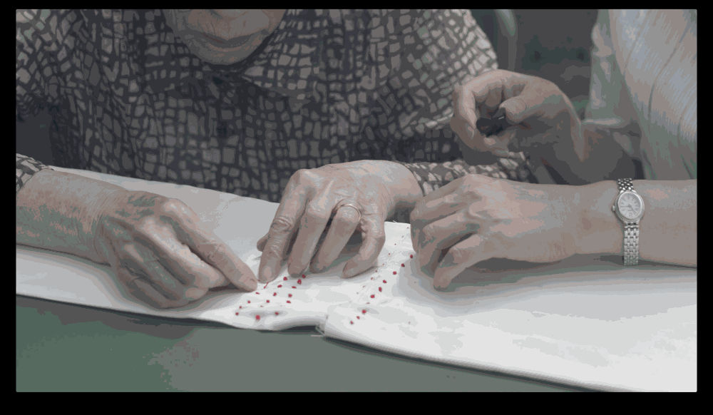 Takashi Arai, Still from video Anti-Monument for 1000 Women and the Former Imperial Japanese Army Clothing Factory, Hiroshima, 2020