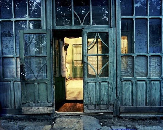 Joakim Eskildsen, From the series Roma, Rubina and Bilian's House, Stefanesti, 2000-06