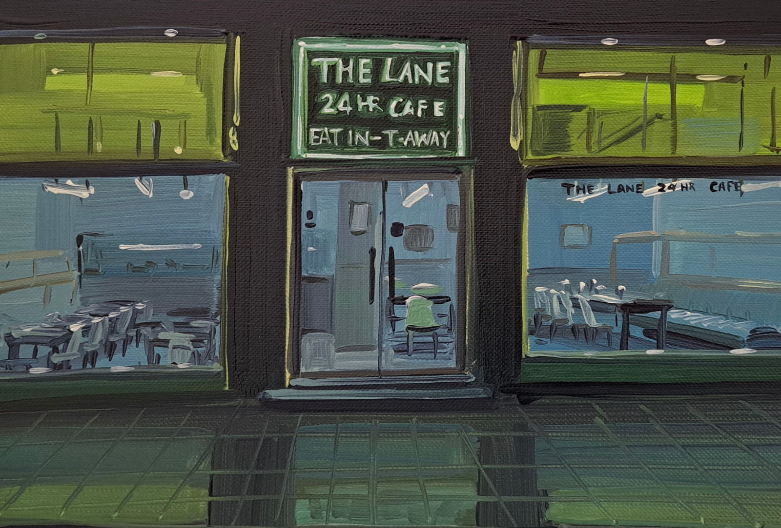 Ciara Roche, The Lane Cafe I , 2025