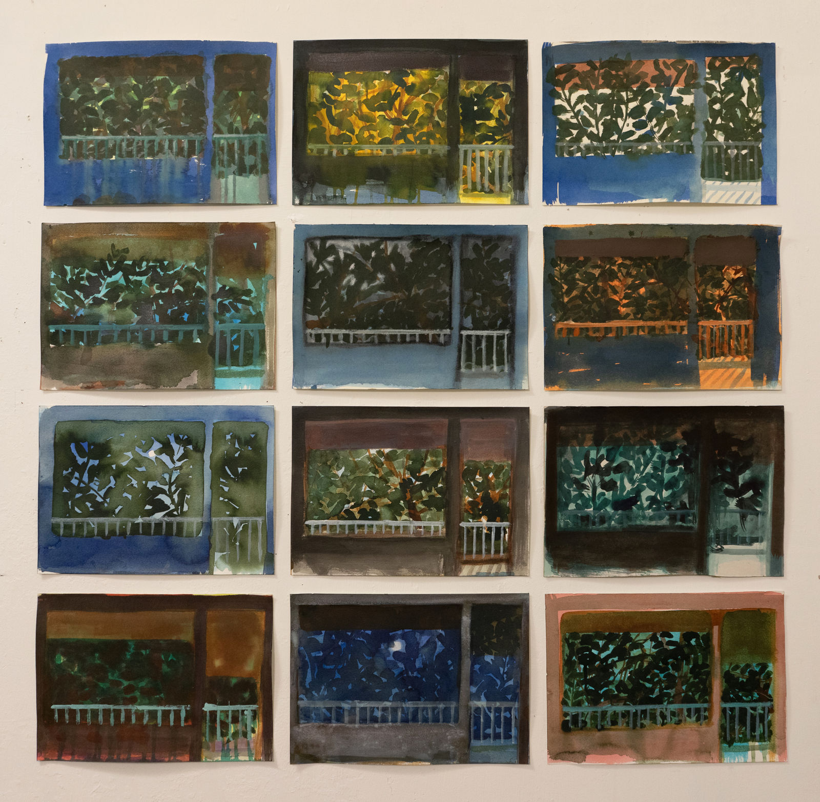 Omar Fakhoury, Rubber Trees Series, Installation, 2026